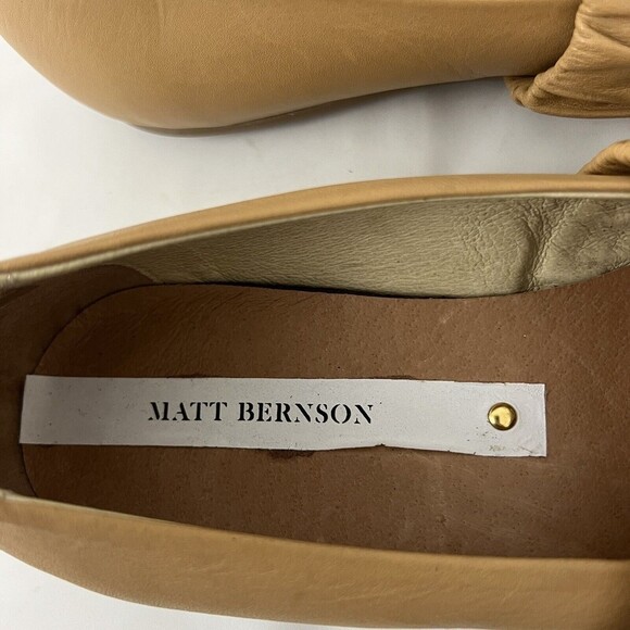 Matt Bernson Womens Size 10 Ballet Flats With Elastic Ruffled Band - Picture 8 of 8